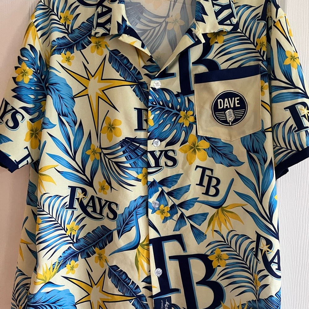 Tampa Bay Rays Hawaiian Shirt Men’s XL